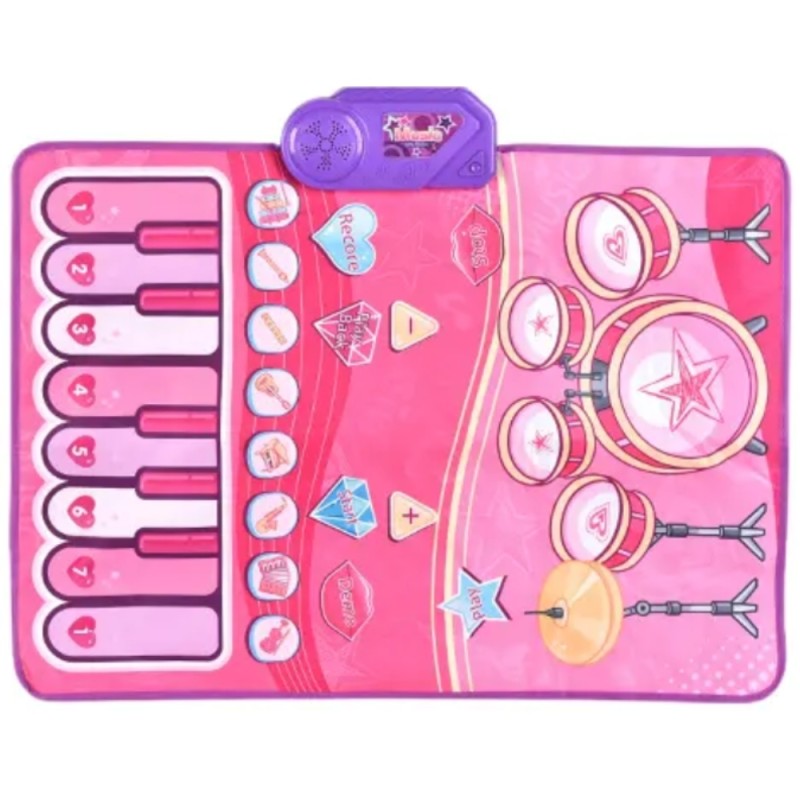 WOOPIE Veľká Hudobná Podložka 2v1 Pianino