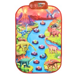 WOOPIE Veľká Hudobná Podložka Dino Pianino XL