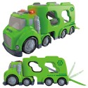 WOOPIE Veľká Zelená Odťahovka s Vozidlami City Truck
