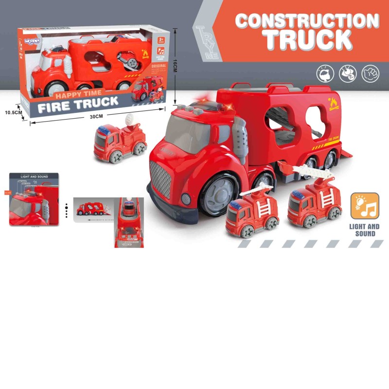 WOOPIE Veľká Červená Odťahovka City Truck