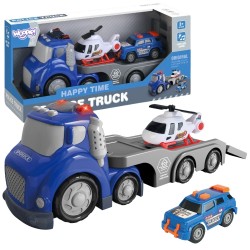 WOOPIE Modrá Odťahovka City Truck - Policajné Vozidlá