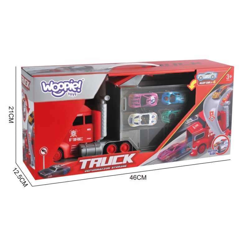 WOOPIE Kamión a Pretekárska Dráha 2v1