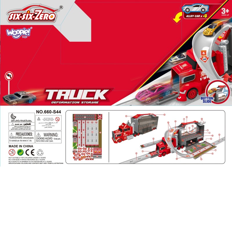 WOOPIE Kamión a Pretekárska Dráha 2v1