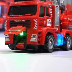 WOOPIE Interaktívne Hasičské Auto s Pohyblivým Rebríkom