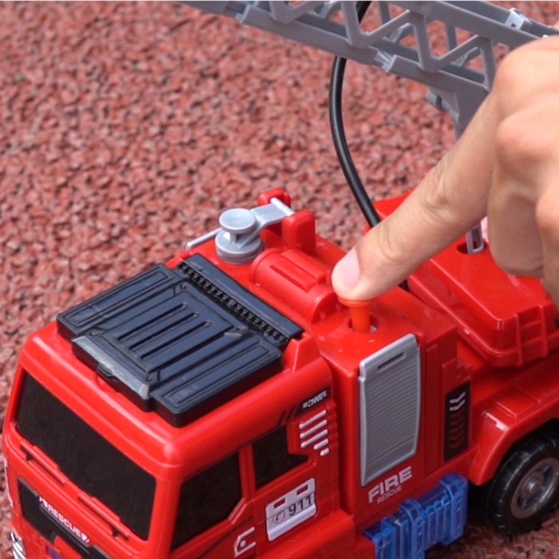 WOOPIE Interaktívne Hasičské Auto s Pohyblivým Rebríkom