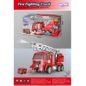 WOOPIE Interaktívne Hasičské Auto s Pohyblivým Rebríkom