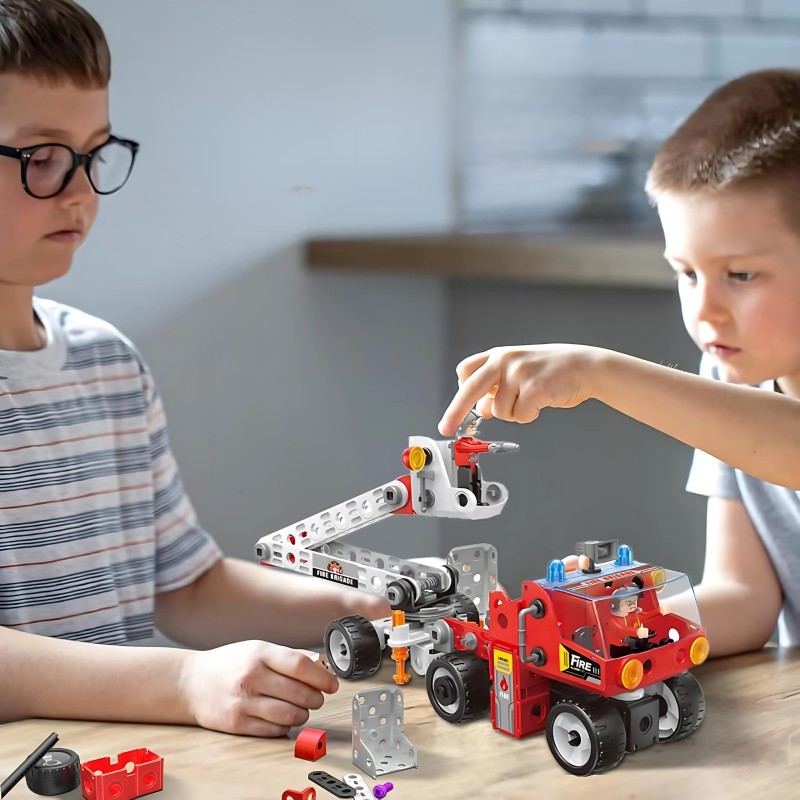 WOOPIE Konštrukčná Stavebnica Creator City Fire Brigade