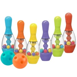WOOPIE Farebné Detské Bowlingové Kolky 8 ks.