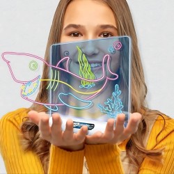 WOOPIE Magnetická 3D LED Tabuľa na Kreslenie