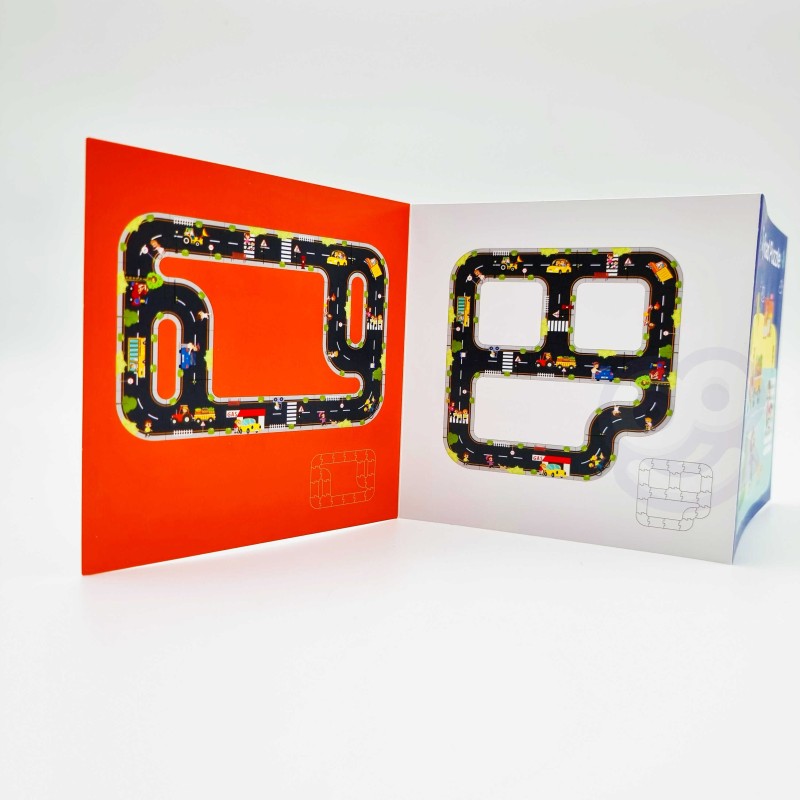 WOOPIE GREEN Puzzle Maketa Cesty 21 ks. Certifikát FSC