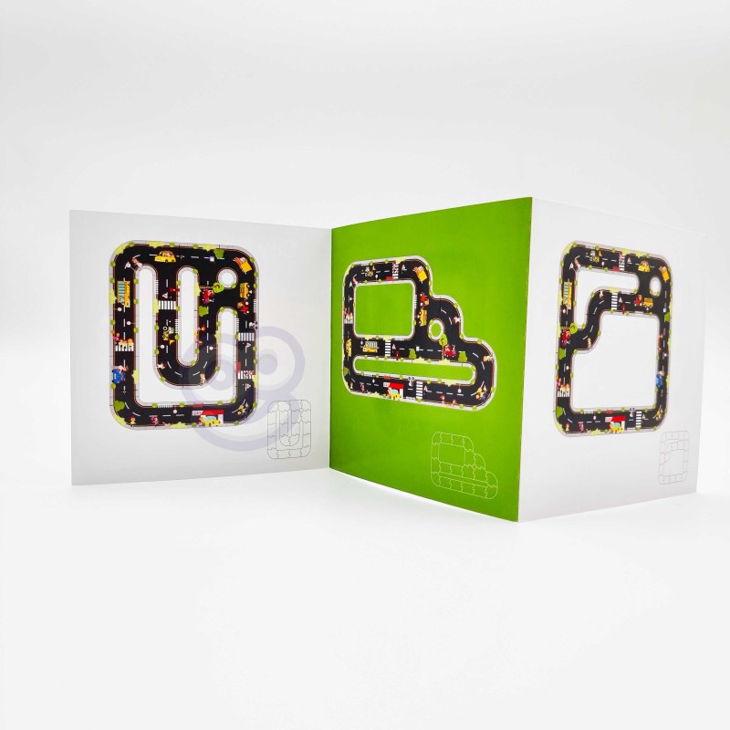 WOOPIE GREEN Puzzle Maketa Cesty 21 ks. Certifikát FSC