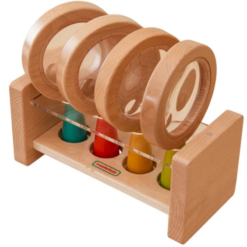 Sada Drevených Lup s Držiakom