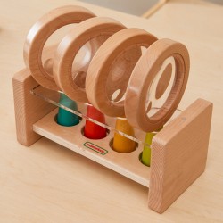 Sada Drevených Lup s Držiakom