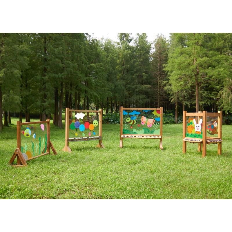 MASTERKIDZ Transparentná Akrylová Tabuľa na Maľovanie