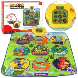 WOOPIE Dino Hudobná Podložka - Tanečná Hra