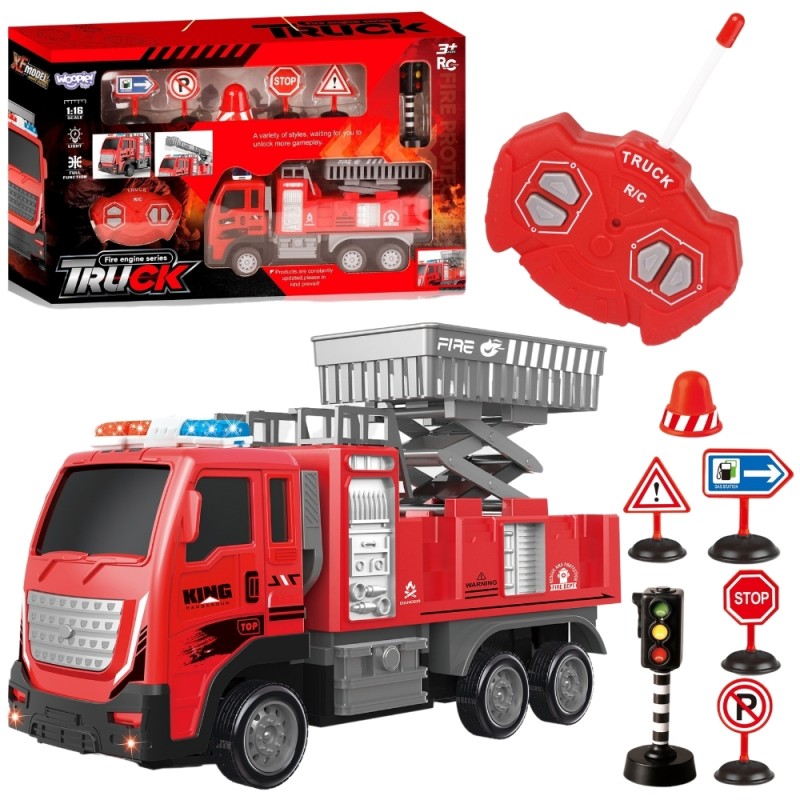 WOOPIE Hasičské Auto na Diaľkové Ovládanie