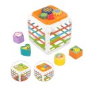 WOOPIE Vzdelávacia Kocka a Triedič Tvarov 18m+