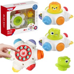 WOOPIE BABY Interaktívna Vesmírna Loď - Edukačná Senzorická Kocka 18m+