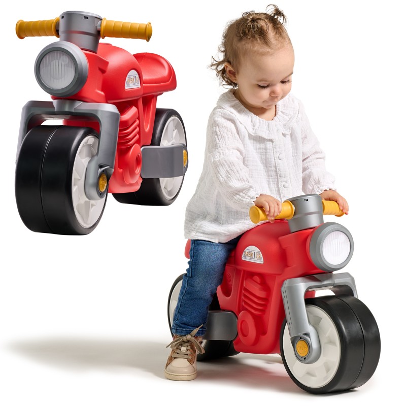 Falk Odrážadlo Prem1er Retro - Červená Motorka 12+