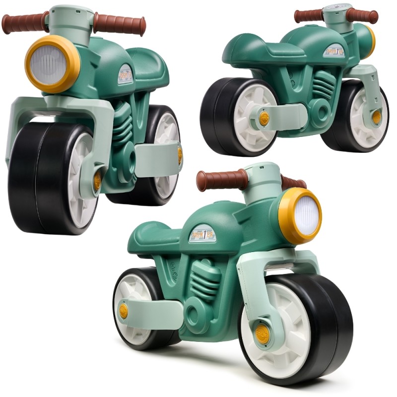 Falk Odrážadlo Prem1er Retro - Zelená Motorka 12+