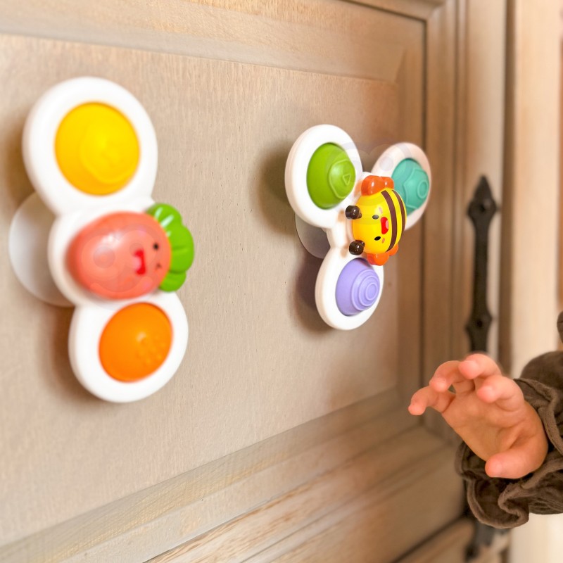 WOOPIE BABY Spiner Zabawka Sensoryczna Edukacyjna 3w1