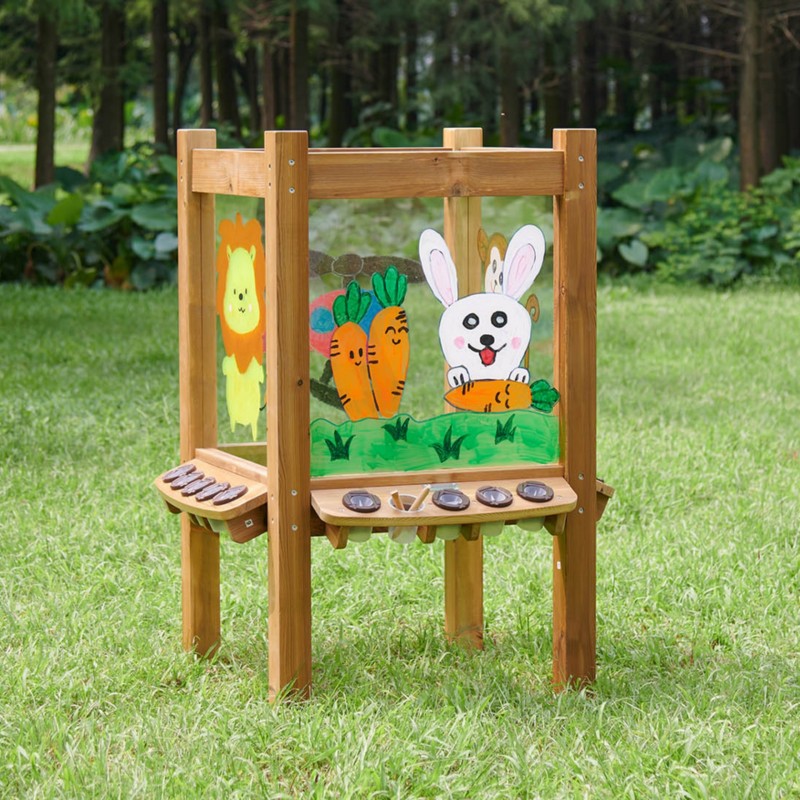 MASTERKIDZ 4 Stranná Akrylová Tabuľa na Maľovanie