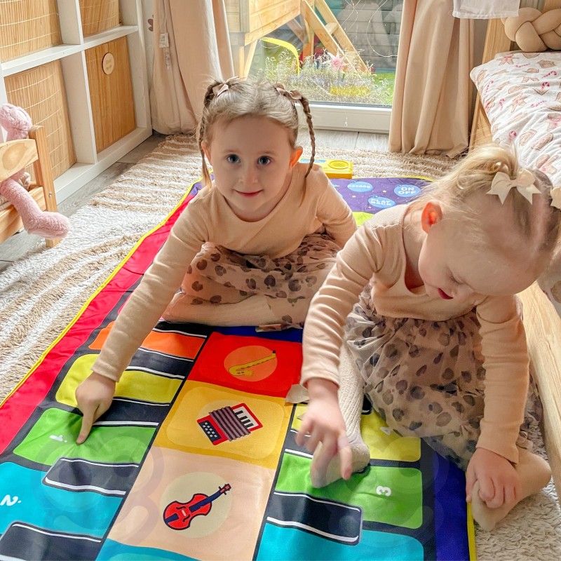 WOOPIE Interaktívna Hudobná Podložka na Tancovanie XXL