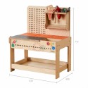 MASTERKIDZ Drevená Dielňa Montessori STEM s Náradím a Príslušenstvom