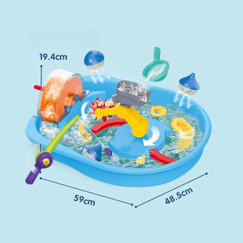 WOOPIE Vodná Dráha a Chytanie Rybičiek 2v1