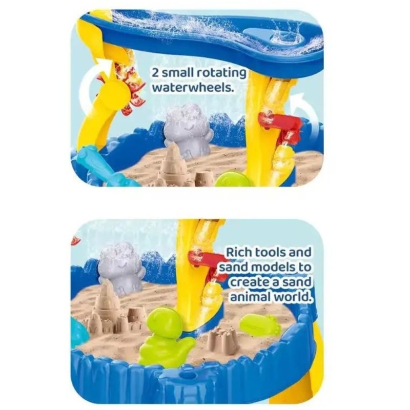 WOOPIE Vodný Stolík a Pieskovisko XL so Stoličkou