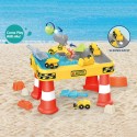 WOOPIE Vodný Stolík a Pieskovisko 2v1 + 4 Stavebné Vozidlá