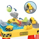 WOOPIE Vodný Stolík a Pieskovisko 2v1 + 4 Stavebné Vozidlá