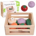 CLASSIC WORLD Drevená Zelenina v Debničke 6 ks.