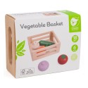 CLASSIC WORLD Drevená Zelenina v Debničke 6 ks.