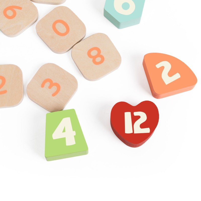 CLASSIC WORLD Montessori Vzdelávacie Hodiny 3v1 - Medvedík