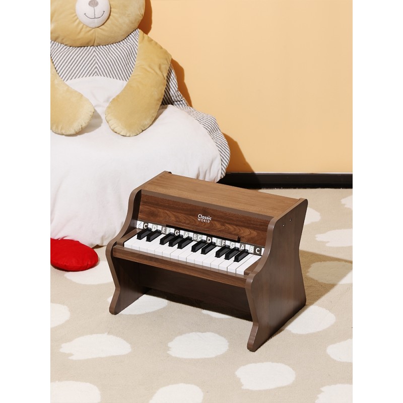 CLASSIC WORLD Hnedý Detský Drevený Klavír
