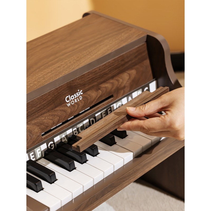 CLASSIC WORLD Hnedý Detský Drevený Klavír