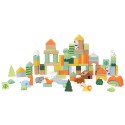 CLASSIC WORLD Drevená Stavebnica - Veľký Les 100 ks.