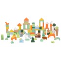 CLASSIC WORLD Drevená Stavebnica - Veľký Les 100 ks.
