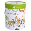 CLASSIC WORLD Drevená Stavebnica - Veľký Les 100 ks.