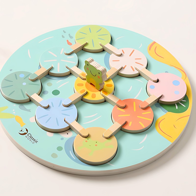 CLASSIC WORLD Senzorická Hra na Spájanie Farieb a Tvarov