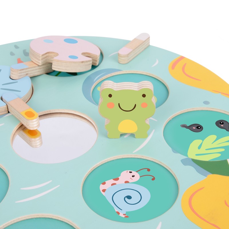 CLASSIC WORLD Senzorická Hra na Spájanie Farieb a Tvarov