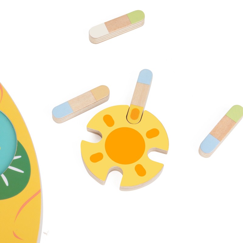 CLASSIC WORLD Senzorická Hra na Spájanie Farieb a Tvarov