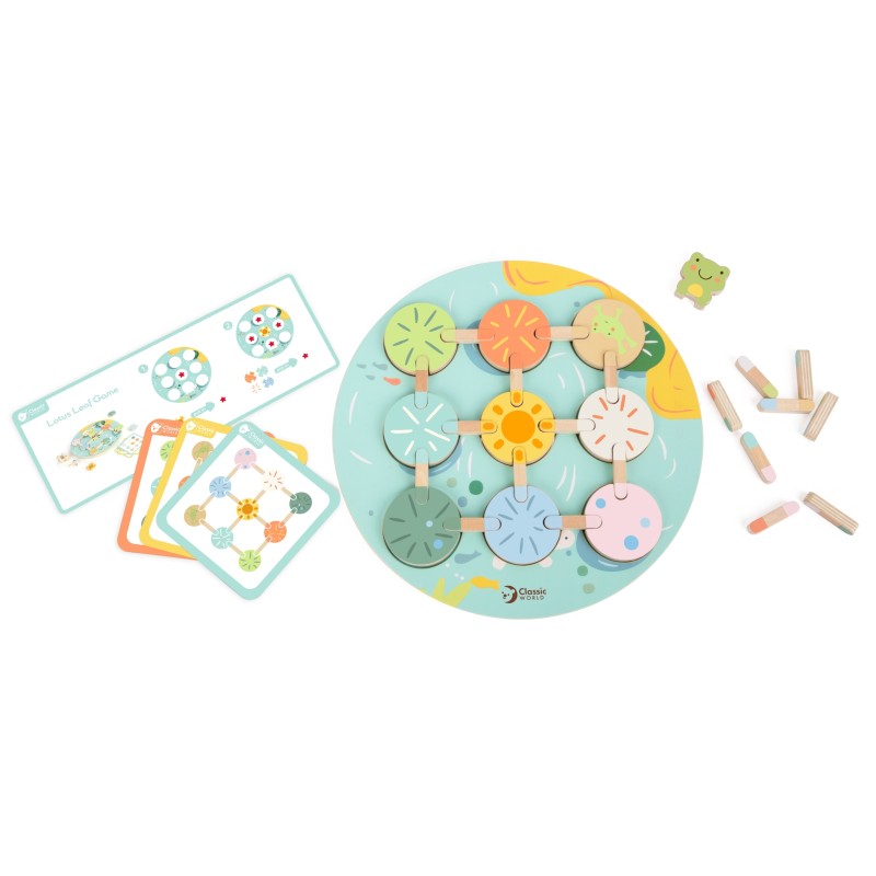 CLASSIC WORLD Senzorická Hra na Spájanie Farieb a Tvarov