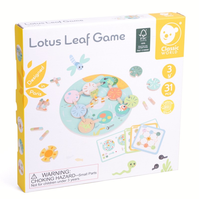 CLASSIC WORLD Senzorická Hra na Spájanie Farieb a Tvarov