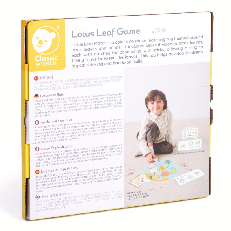 CLASSIC WORLD Senzorická Hra na Spájanie Farieb a Tvarov