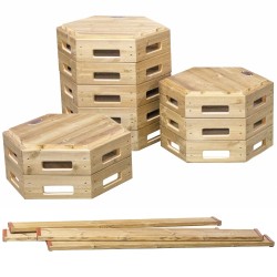 CLASSIC WORLD EDU Drevená Dráha na Rovnováhu XXL