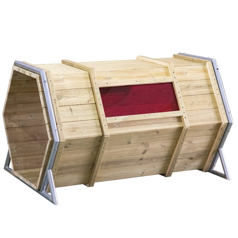 CLASSIC WORLD EDU Drevené Ihrisko - Tunel na Plazenie