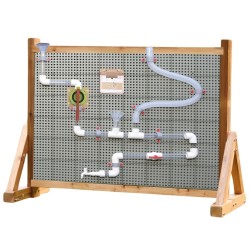 Exterierová Drevená Tabuľa XXL + Vodná Dráha MASTERKIDZ