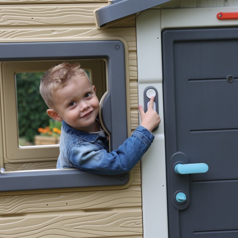 Smoby Doorbell Zvonček na Záhradné Domčeky - Šedý